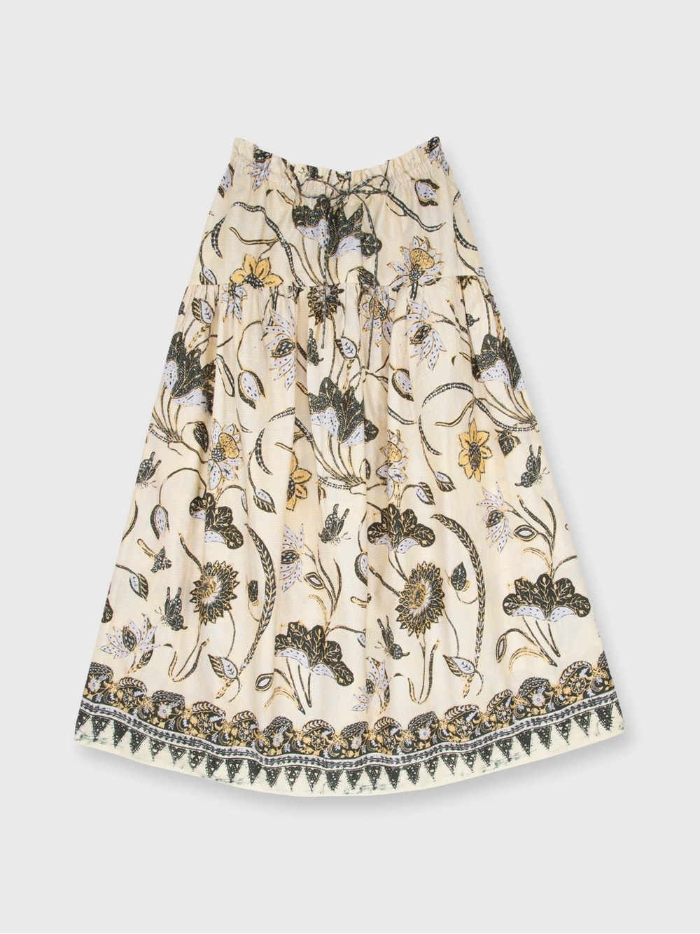 Ulla Johnson Ianna Skirt in Lemonbalm - Size 10